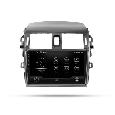 For Toyota Corolla 2007 2008 2009 2010 1280*720P QLED Screen Car Stereo Radio Audio GPS Navigation DVD Video Player