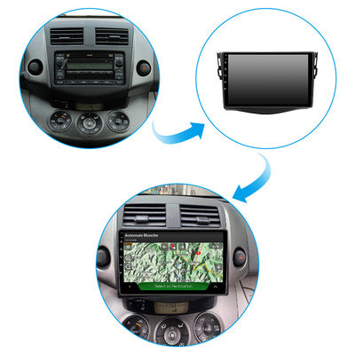 HD Multimedia 9 Inch Android 12.0  BT WIFI GPS FM Video Car DVD Player For Toyota RAV4