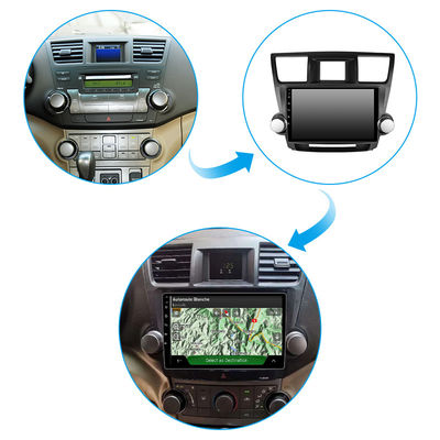 TS10 7862 Octa Core  10 Inch Android  2 Din Car Audio Player For Toyota Highlander 2009-2014