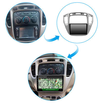 Android Car Multimedia Dvd Player For Toyota Highlander 2000 With Wifi GPS Radio Touchs Screen
