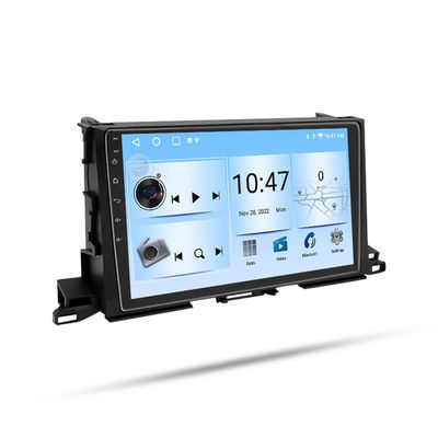 NaviFly Voice Control 2.5D IPS Screen  Android 10 Car DVD Player For Toyota Highlander CAR Video GPS Navigation