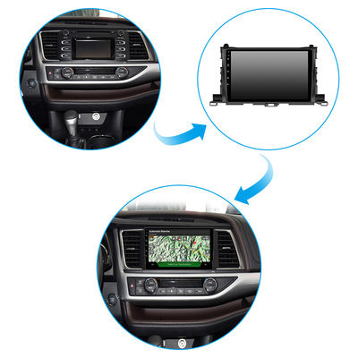 NaviFly Voice Control 2.5D IPS Screen  Android 10 Car DVD Player For Toyota Highlander CAR Video GPS Navigation