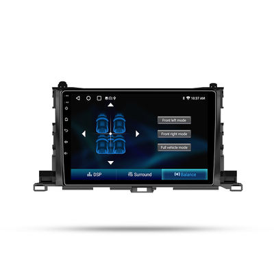 NaviFly Voice Control 2.5D IPS Screen  Android 10 Car DVD Player For Toyota Highlander CAR Video GPS Navigation