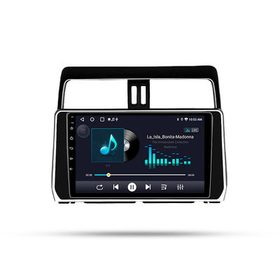 10 Inch IPS Screen Car Player Auto Stereo Navigator With Carplay Car Radio For Toyota Prado 2017-2018