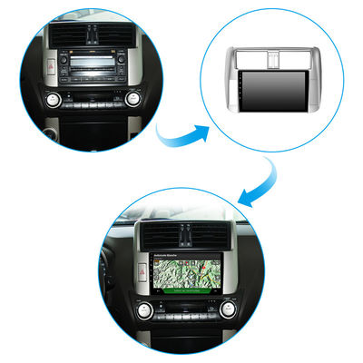 For Prado Touch Screen Carplayer Navigation With WIFI BTphone BT Music Goggle Map Play