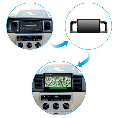 Android 12.0 WIFI Touch Screen Car Navigation For Toyota Corolla 2007 With Radio Goggle Map