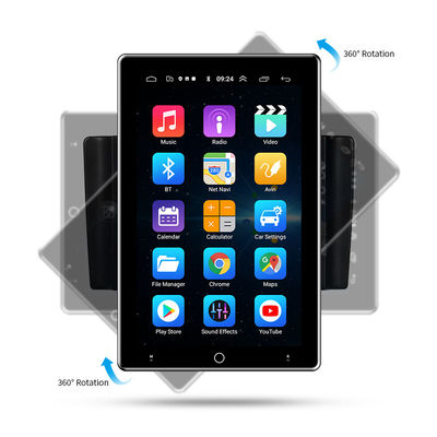 10 Inch Car Android GPS Navigation 360 Degree Rotate Double Din Universal Auto Rotary Screen