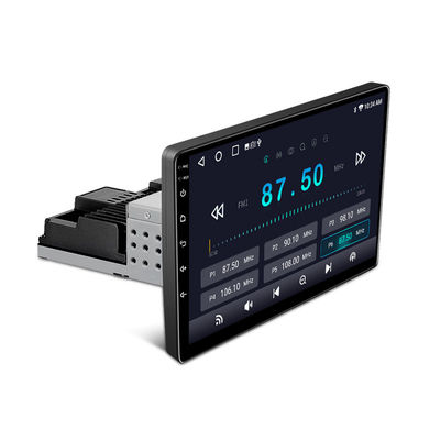 10 Inch 1 DIN Full Screen Touch Vehicle Display Universal Android Auto GPS Navigation