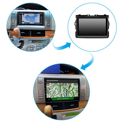 8 Core 9 Inch Touch Screen Car Navigation 2006+ Online Music Car MP5 For Toyota Previa