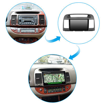 Android 9 Inch Touch Screen Car Navigation 2000+ QLDE All In One GPS On Board Computer For Toyota Camery