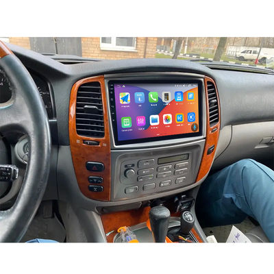 Bluetooth Phone GPS Touch Screen Car Navigation 9 Inch For Toyota Land Cruiser