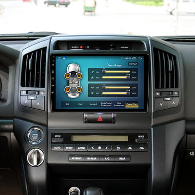 Voice Control 10 Inch Touch Screen Radio With GPS For Toyota Land Cruiser 2007+
