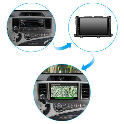 Carplay 4G Wifi Onboard MP5 For Toyota Sienna 2011+Touch Screen Car Navigation