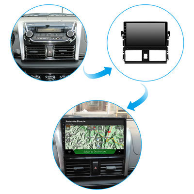4 Core 10 Inch Touch Screen Radio Navigation System For Toyota VlOS / Zhixuan 2014+