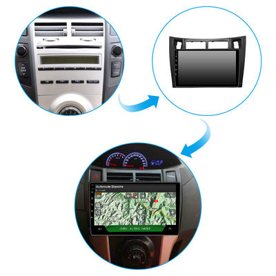 9 Inch ForToyota Yaris  2008+ 4G Wifi Internet Access Bluetooth Car Navigation