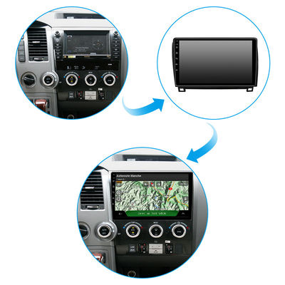 10 Inch For Toyota Tundra / Sequoia 2008+ Wifi Carplay Bluetooth Car Navigation