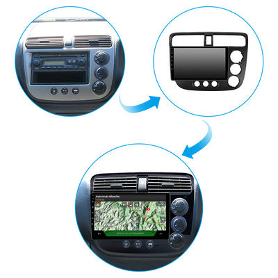 For Honda Civic RHD 2005+ Night Vision HD Reversing Video Bluetooth Car Navigation