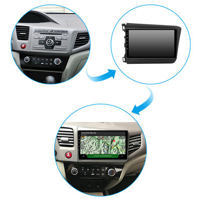 9 Inch For Honda Civic RHD 2012+ Real-Time Traffic GPS Bluetooth Car Navigation