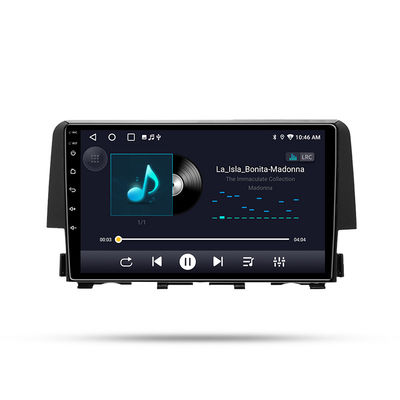 For Honda Civic 2016+ Full Touch Screen All-In-One Machine Bluetooth Car Navigation