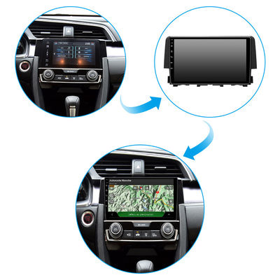 For Honda Civic 2016+ Full Touch Screen All-In-One Machine Bluetooth Car Navigation
