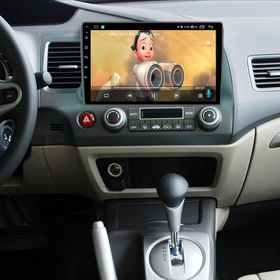 4-Core For Honda Civic 2008+ Wifi 4G Google Maps GPS Bluetooth Car Navigation