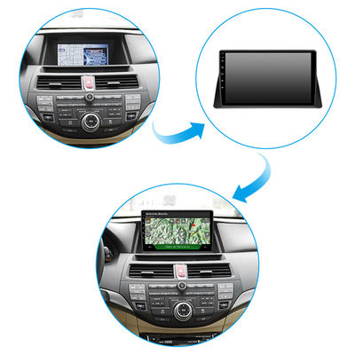 4-Core For Honda ACCORD 2008+ Bluetooth Phone Book Bluetooth Car Navigation