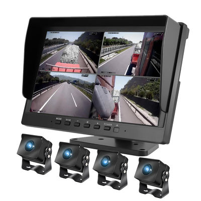 10 Inch Car DVR Camera 4 Way Truck Traffic Reversing Video Fixed Speed Measurement