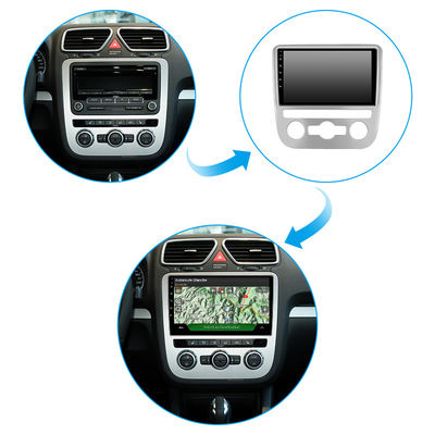 9 Inch For Volkswagen Scirocco 2009+ Mobile Screen Projection Bluetooth Car Navigation