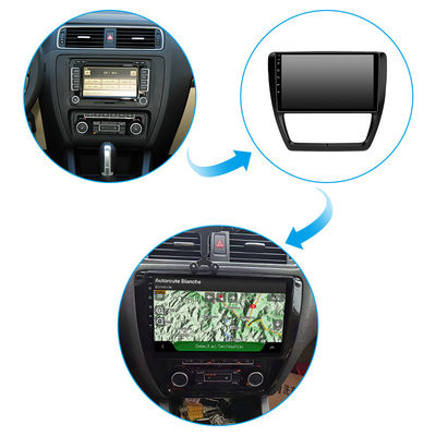 HD Night Vision Bluetooth Car Navigation 10 Inch Wireless For Volkswagen Sagitar 2012+