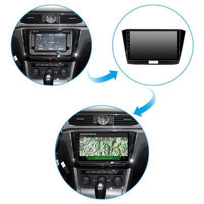 10 Inch Google Maps GPS Bluetooth Car Navigation 8 Core For Volkswagen Passat 2016+