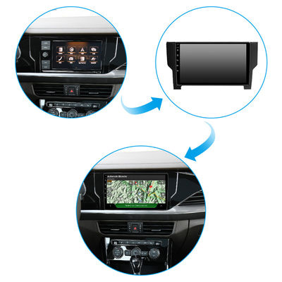 Voice Controlled GPS Bluetooth Car Navigation 10'' 4 Core For Volkswagen Passat 2019+