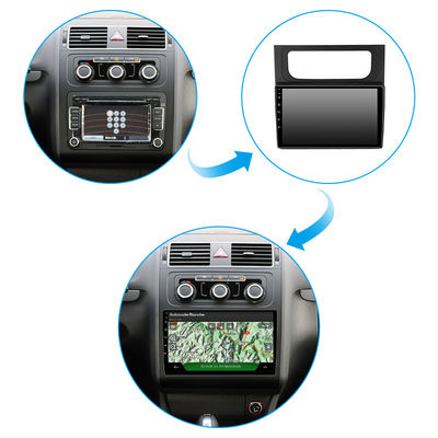 10 Inch Bluetooth Car Navigation 1G+16G 1G+32G Wireless Bluetooth Carplay For Volkswagen TOURAN L 2014+