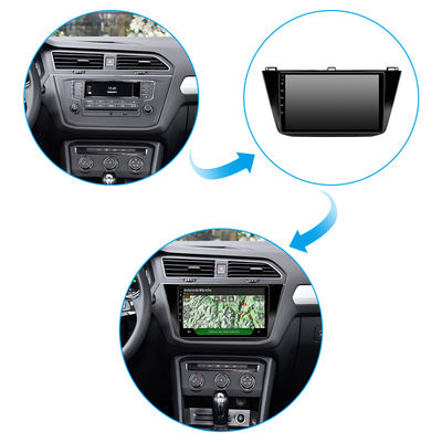 Android 4 Core Car Sat Nav With Bluetooth For Volkswagen TOURAN L 2017+ Offline Music Phone Screen