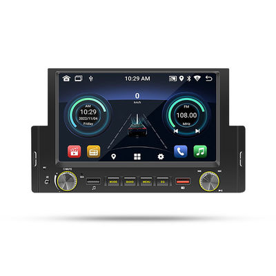 Android 1 DIN GPS Car Mount Tablet 6.2 Inch WiFi Internet Access Carplay