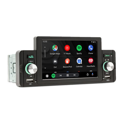 Bluetooth Music Android Car Mount Tablet  1 DIN 5 Inch Screen