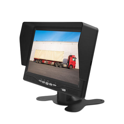 7 Inch Car DVR Camera 4 Way Truck Traffic Front And Rear Video Full HD
