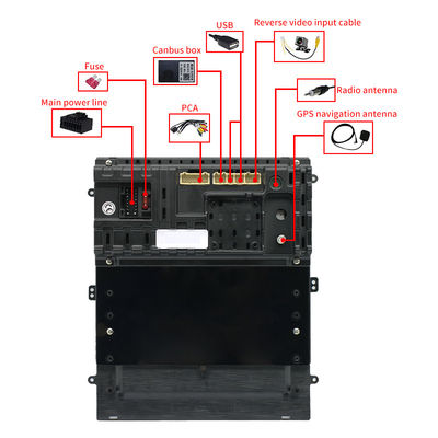9.7inch android car navigation system 8 Core CPU Car Stereo