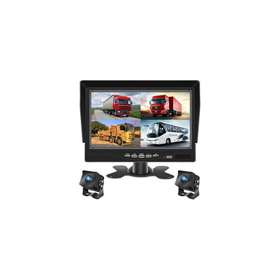Full HD Car DVR Camera 7 Inch Dual Road Truck Traffic Front And Rear Video