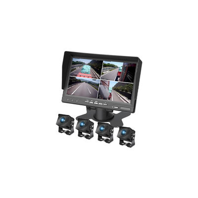 7 Inch Car DVR Camera 4 Way Truck Traffic Front And Rear Video Full HD