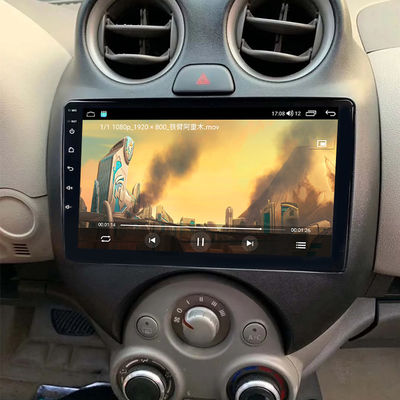 4 Core 1.8GHZ 9" Car Android GPS Navigation For NISSAN MARCH 2010+