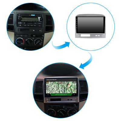 9 Inch GPS Touch Screen Car Radio Real Time Road Condition With Navigation For Toyota VIOS 2004+