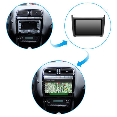 HD Large Screen Video Playback Bluetooth Car Navigation For Volkswagen POLO 2011+